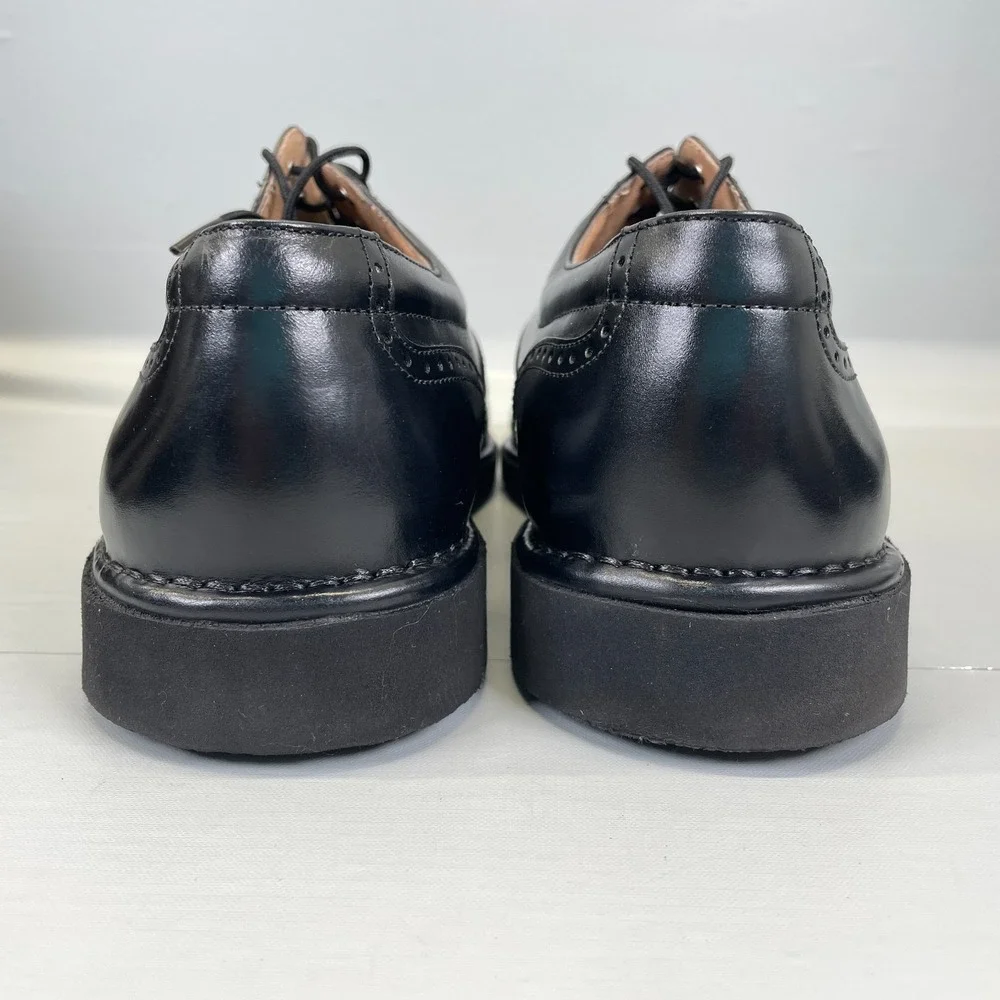 Rockport Dressports Oxford Shoes Mens Size 10 Wide Black Leather Wingtip Brogue